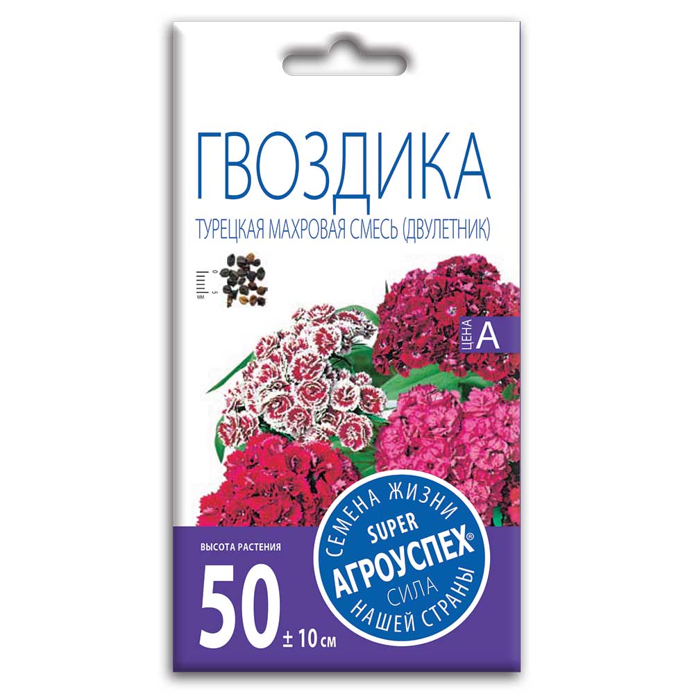 gvozdika-turets1.jpg Семена Гвоздики " Турецкая махровая " (двулетник) — изображение 1